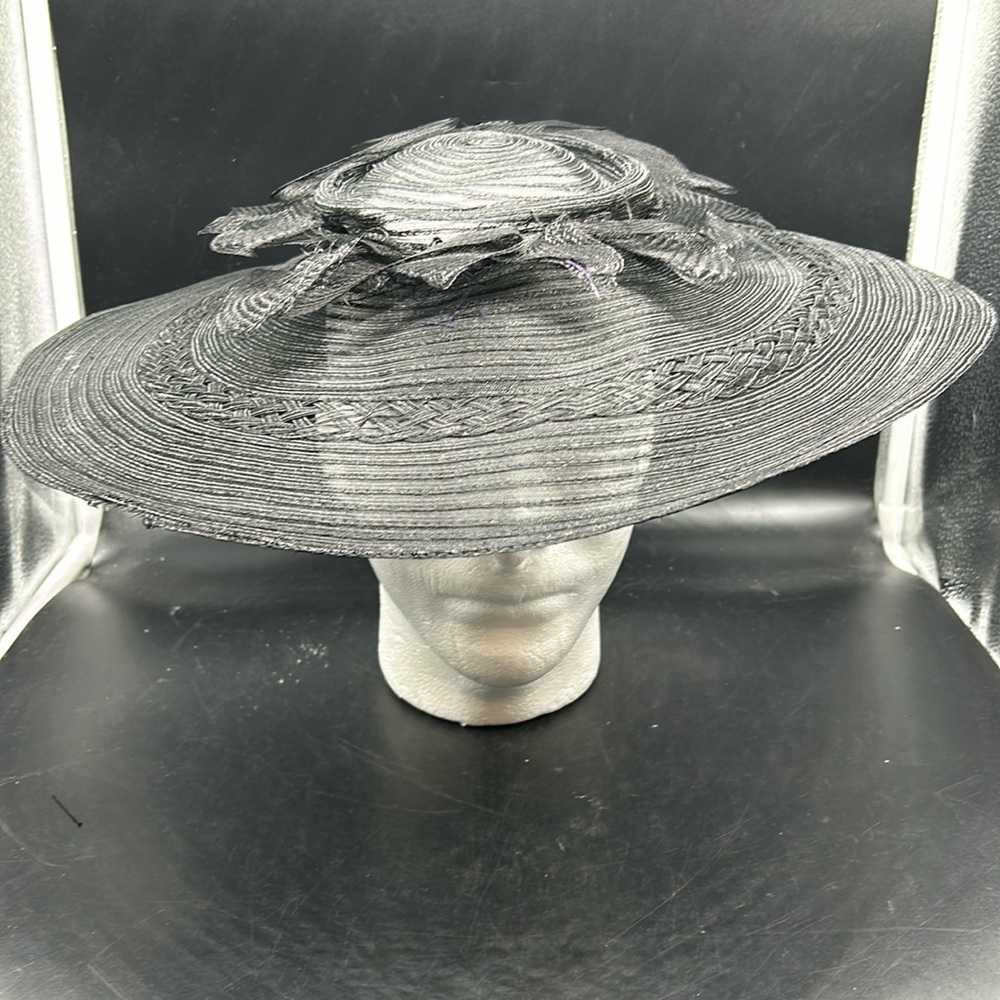 Vintage Black Picture Hat